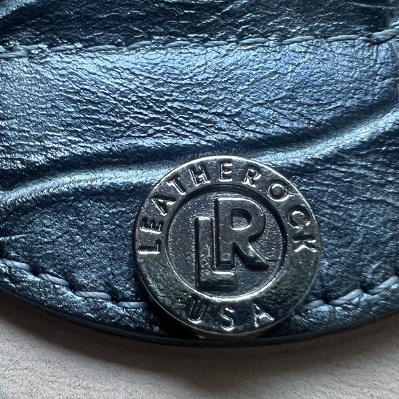 Leatherock‎ with Swarovski Crystal Croc Embossed Leather Belt 36 M-L - Picture 7 of 10